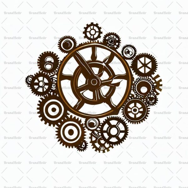 Steampunk Zahnräder